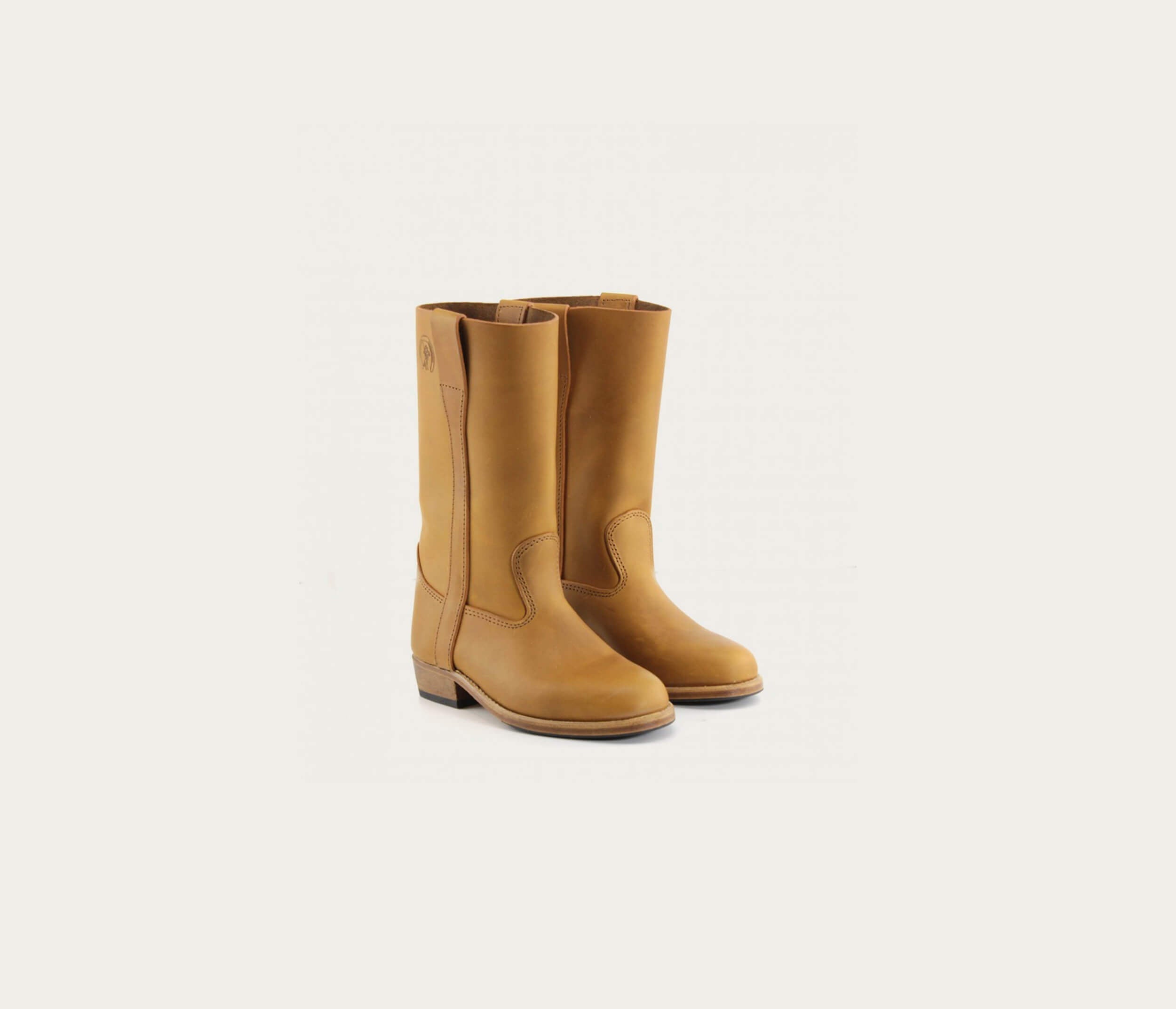 Gardian Botte en cuir Enfant Naturel