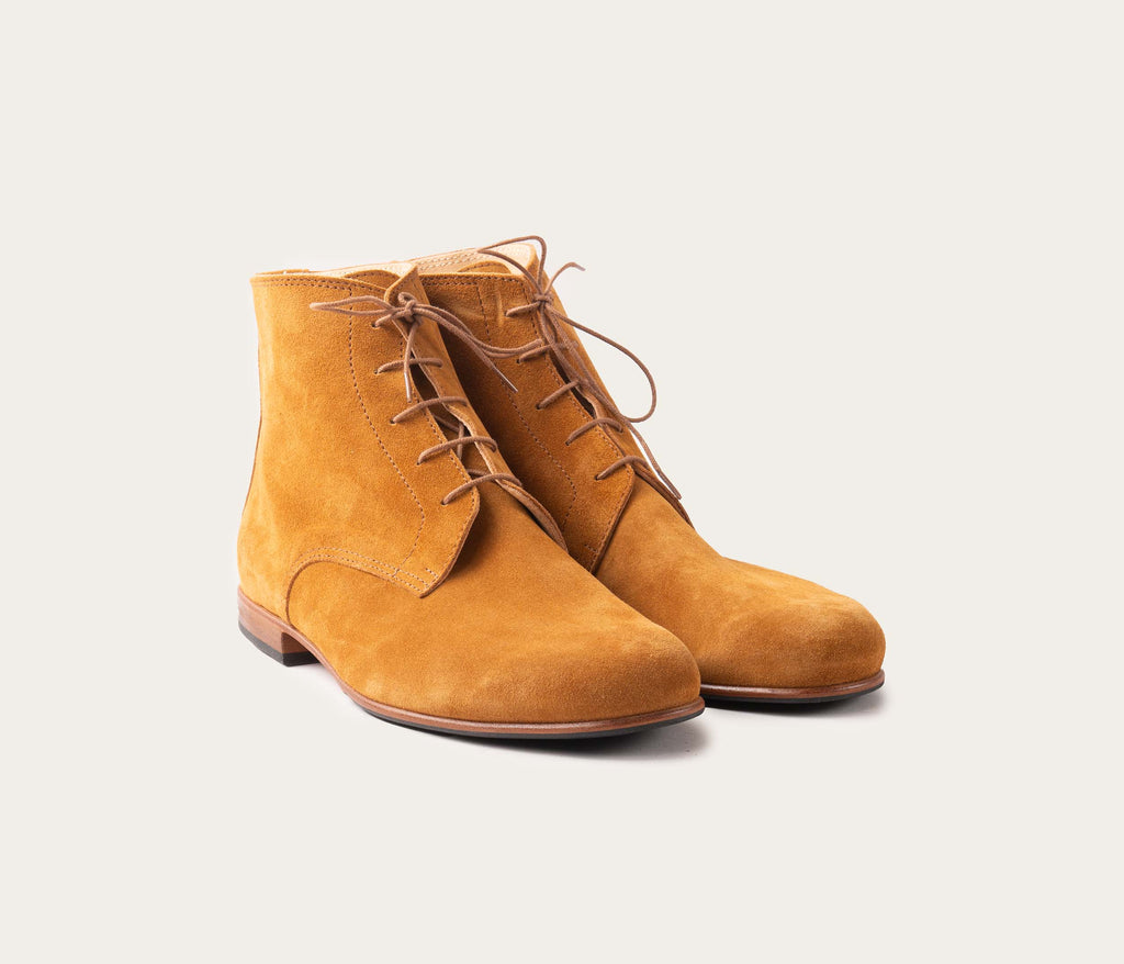 Albert Bottine Velours Ecureuil - Prix Doux