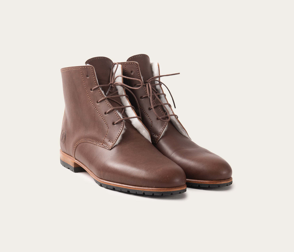 Doublure mouton avant de la chaussure