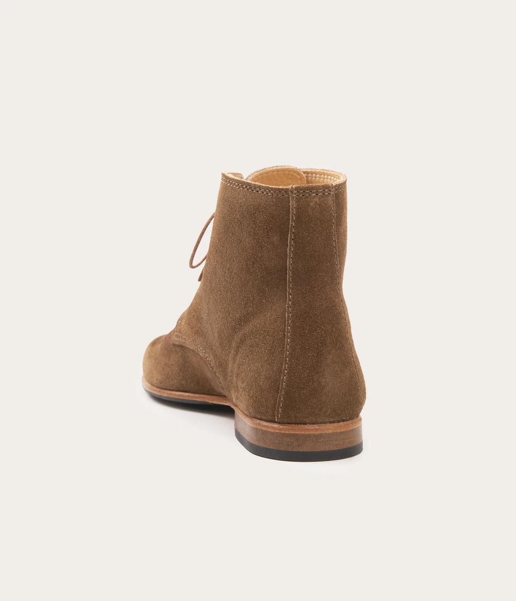 Albert Bottine Velours Taupe