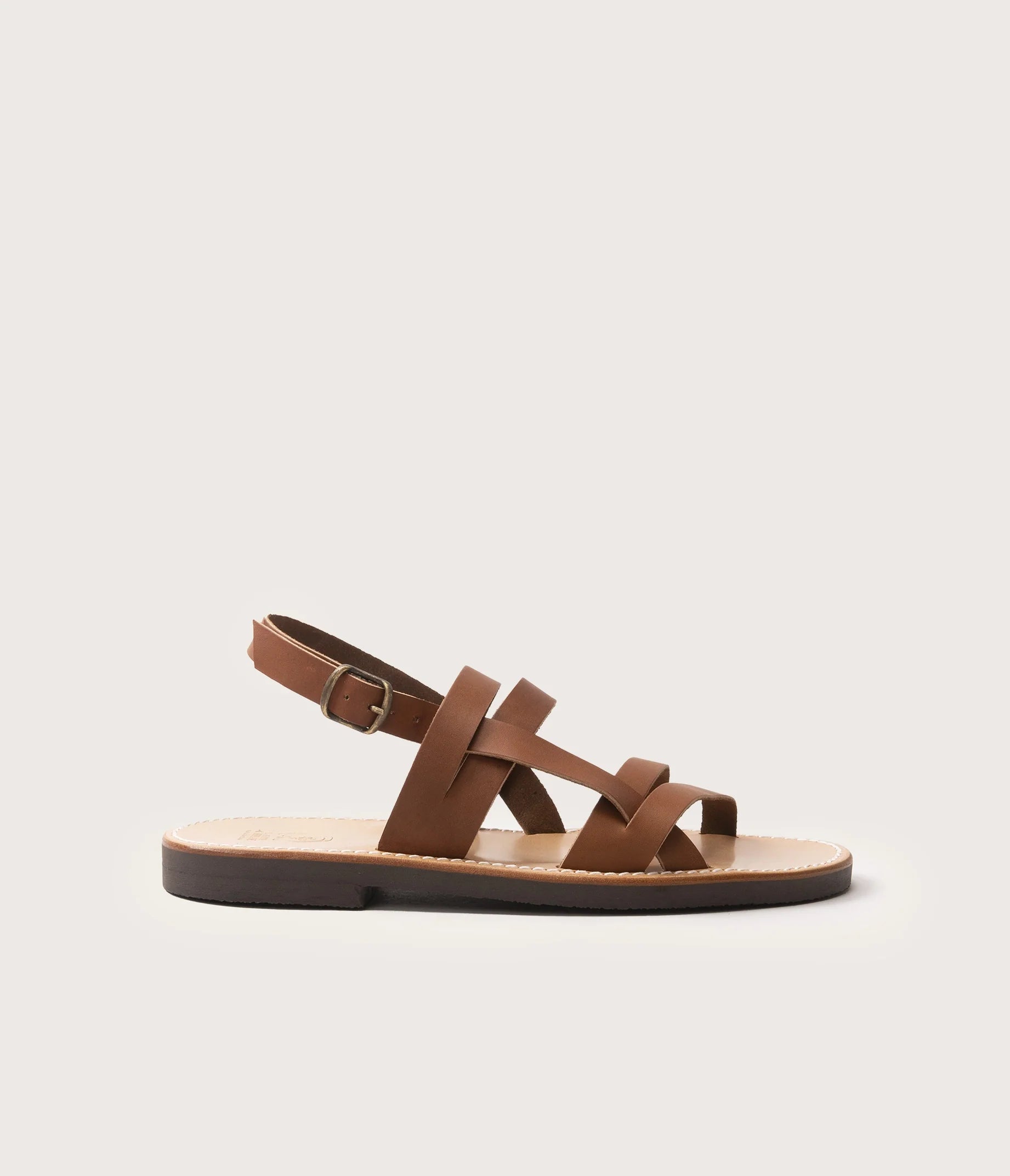 Apt Sandale Homme Marron