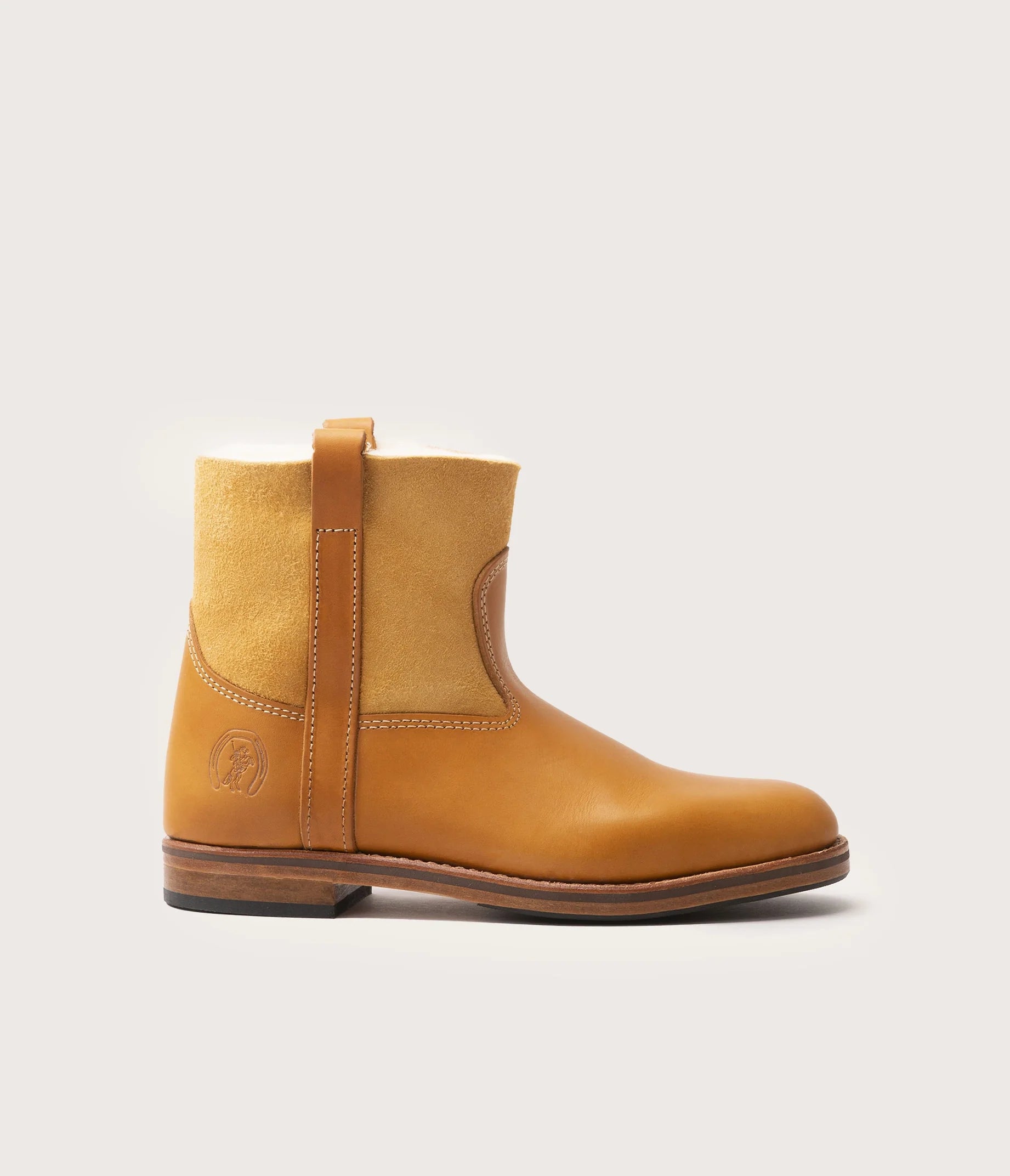 Avoriaz Bottine Mouton Naturel