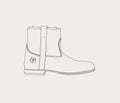 Avoriaz Bottine Mouton Personnalisable