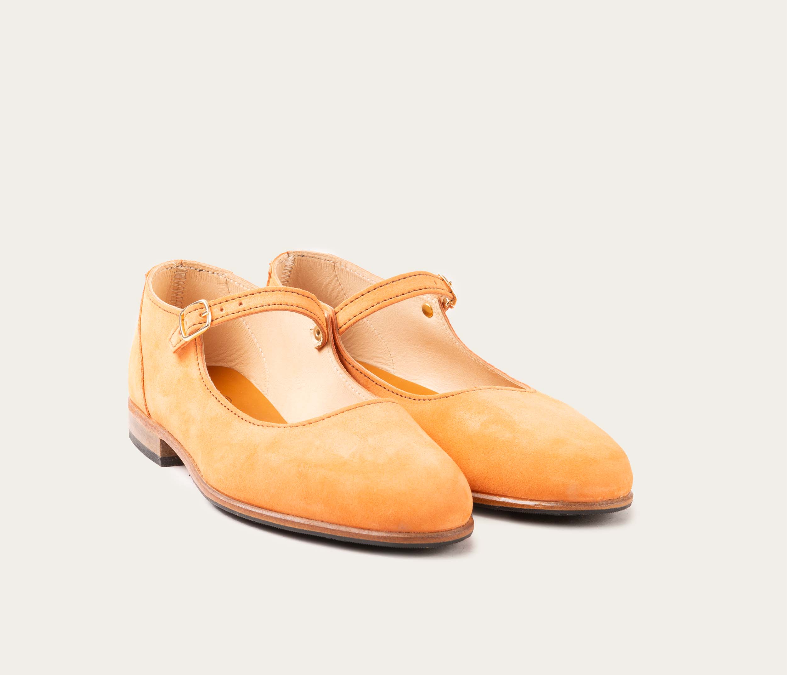 Jeanne, Babie Velours Mandarine