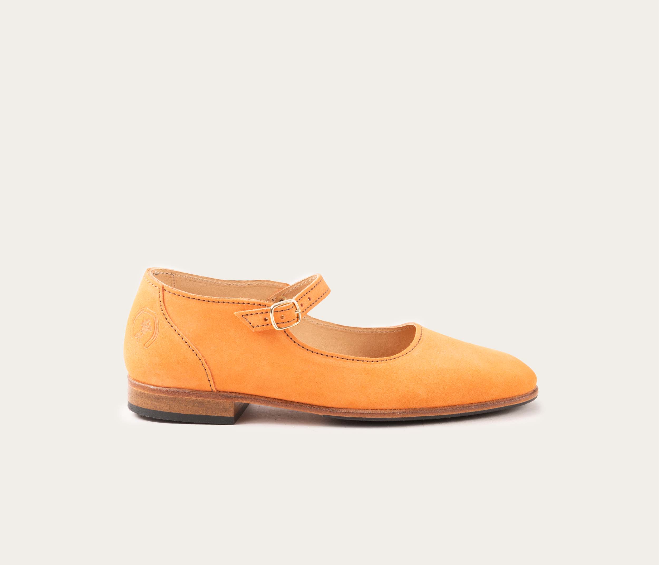 Jeanne, Babie Velours Mandarine