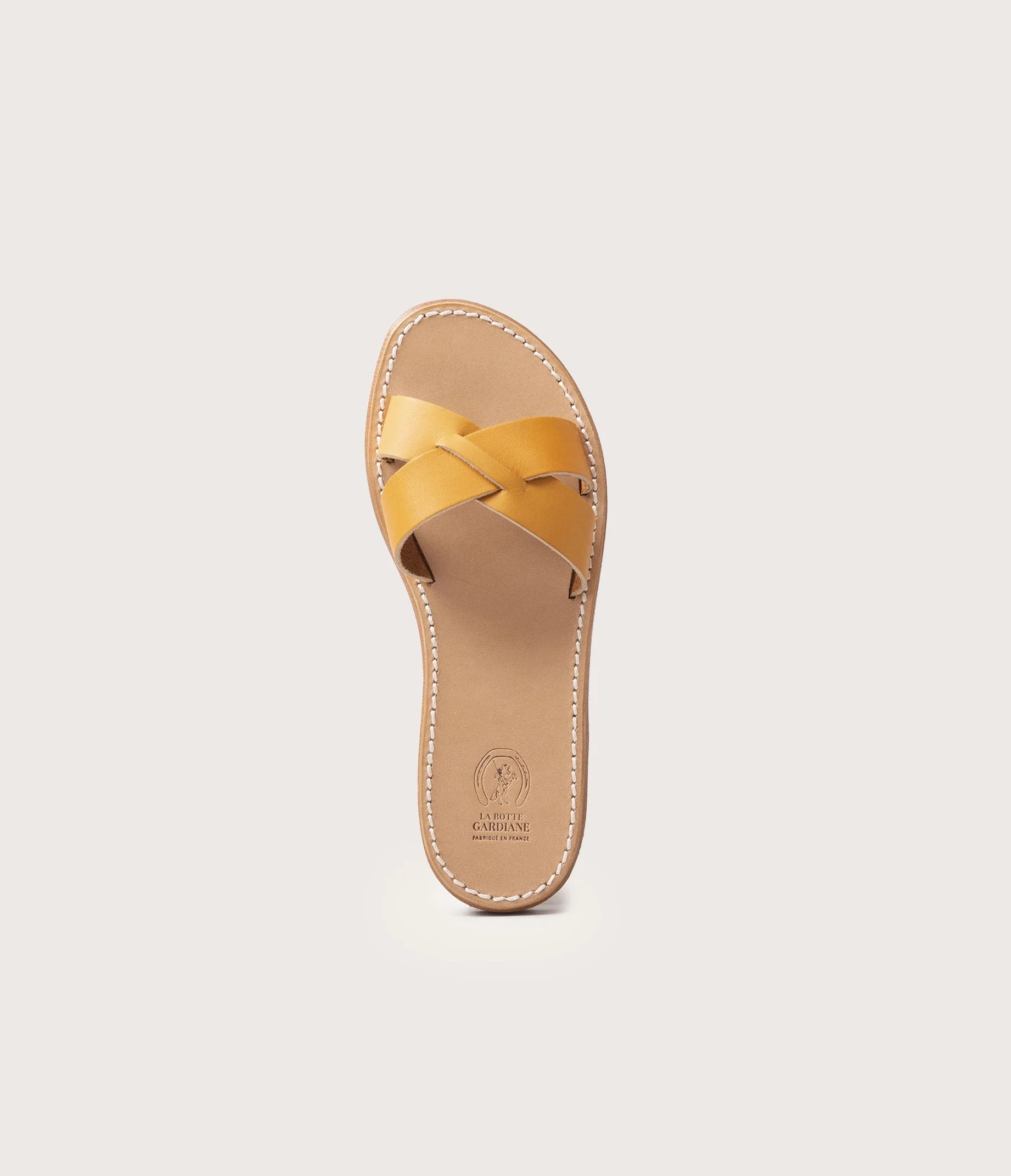 Cap sandale Femme Naturel
