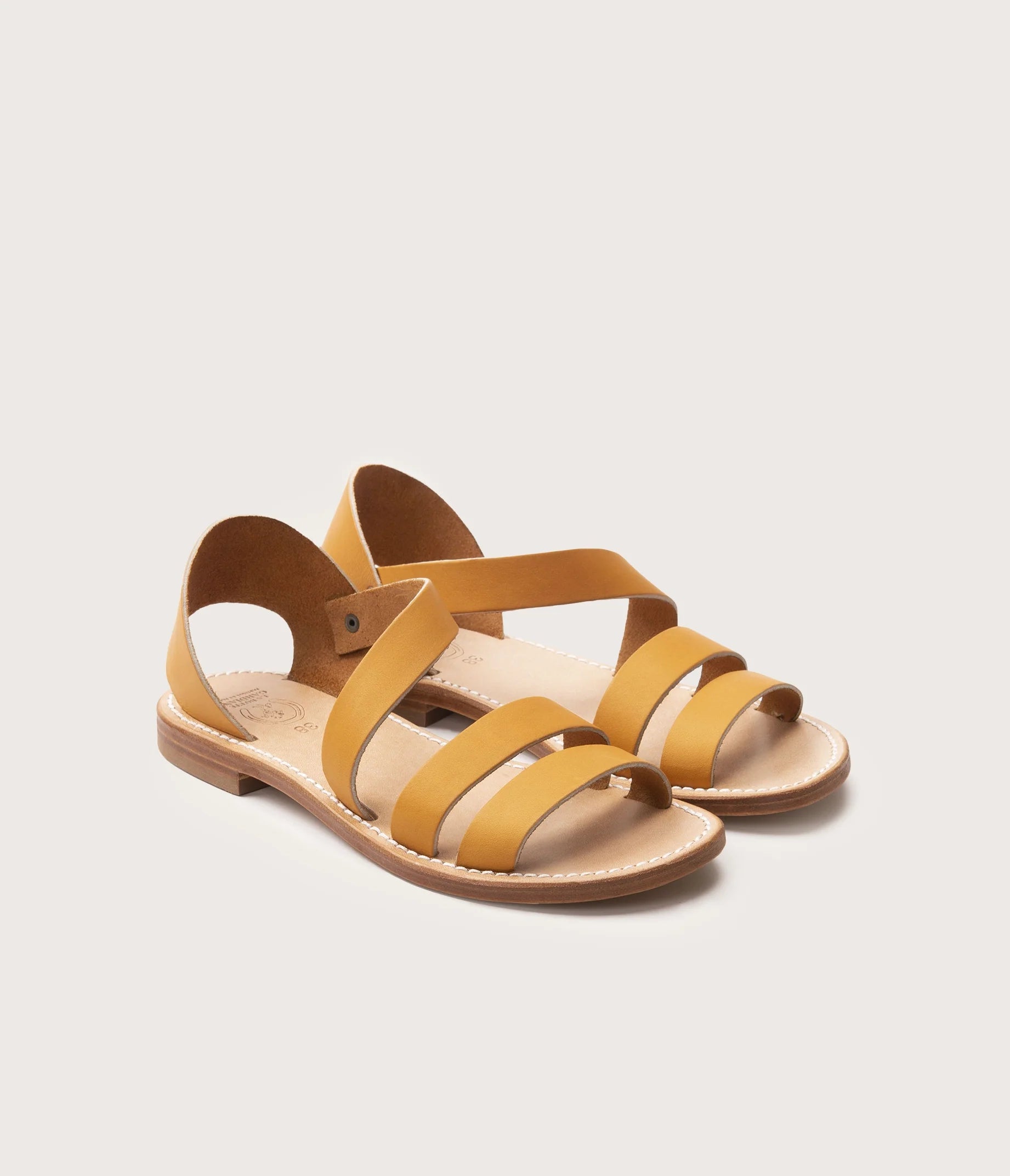 Carry Sandale Femme Naturel