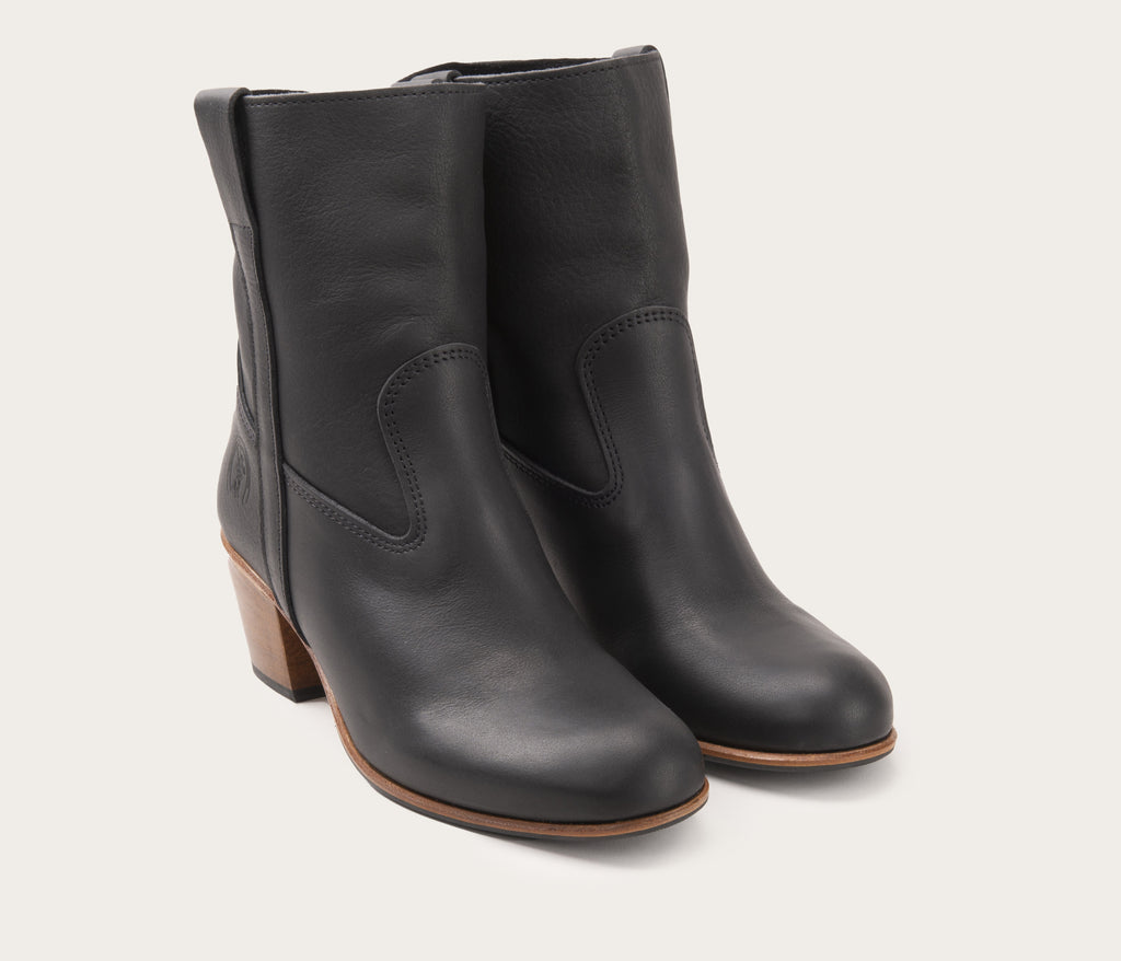 Céleste Bottine Souple Noir - Prix Doux