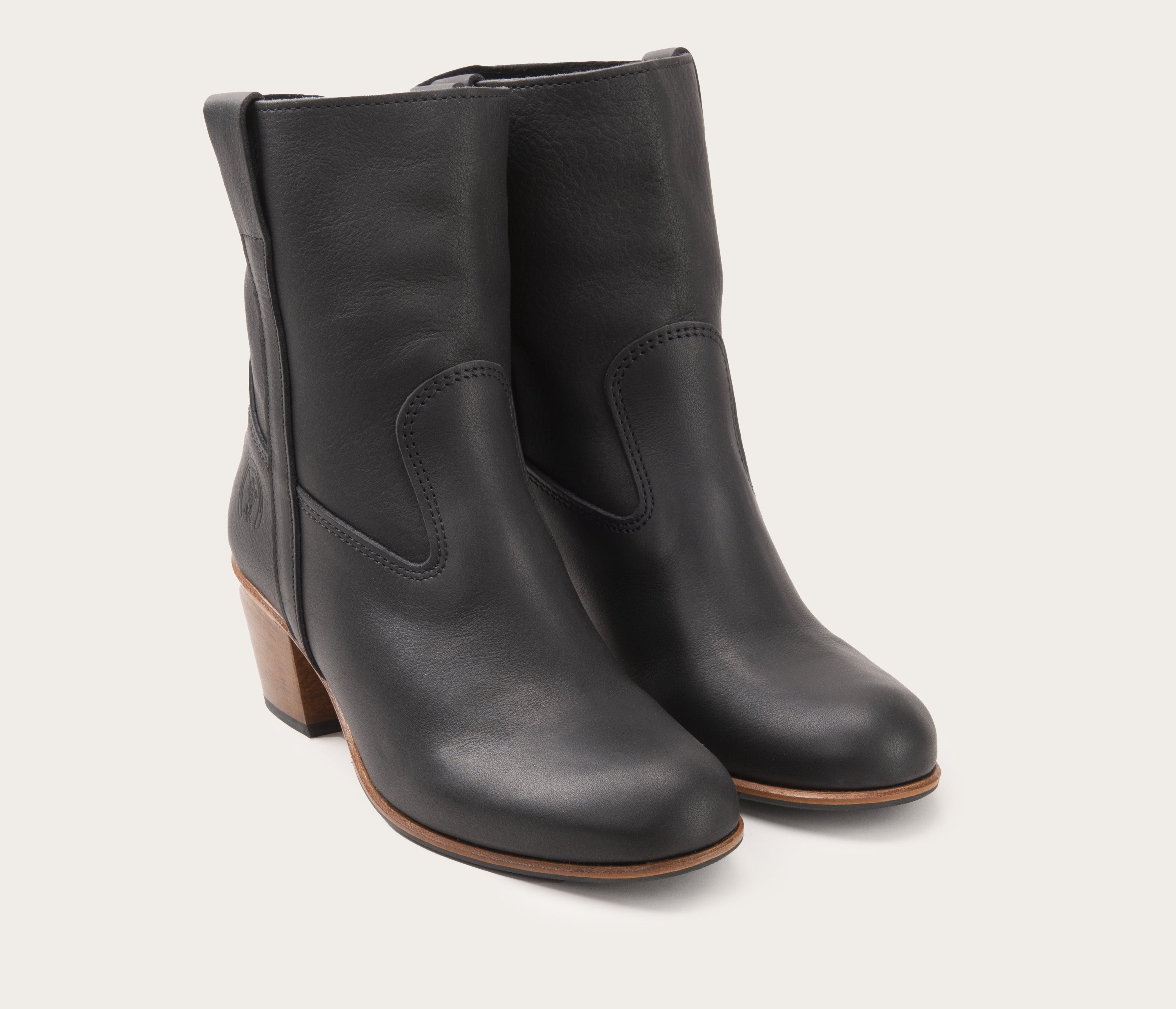Céleste Bottine Souple Noir - Prix Doux