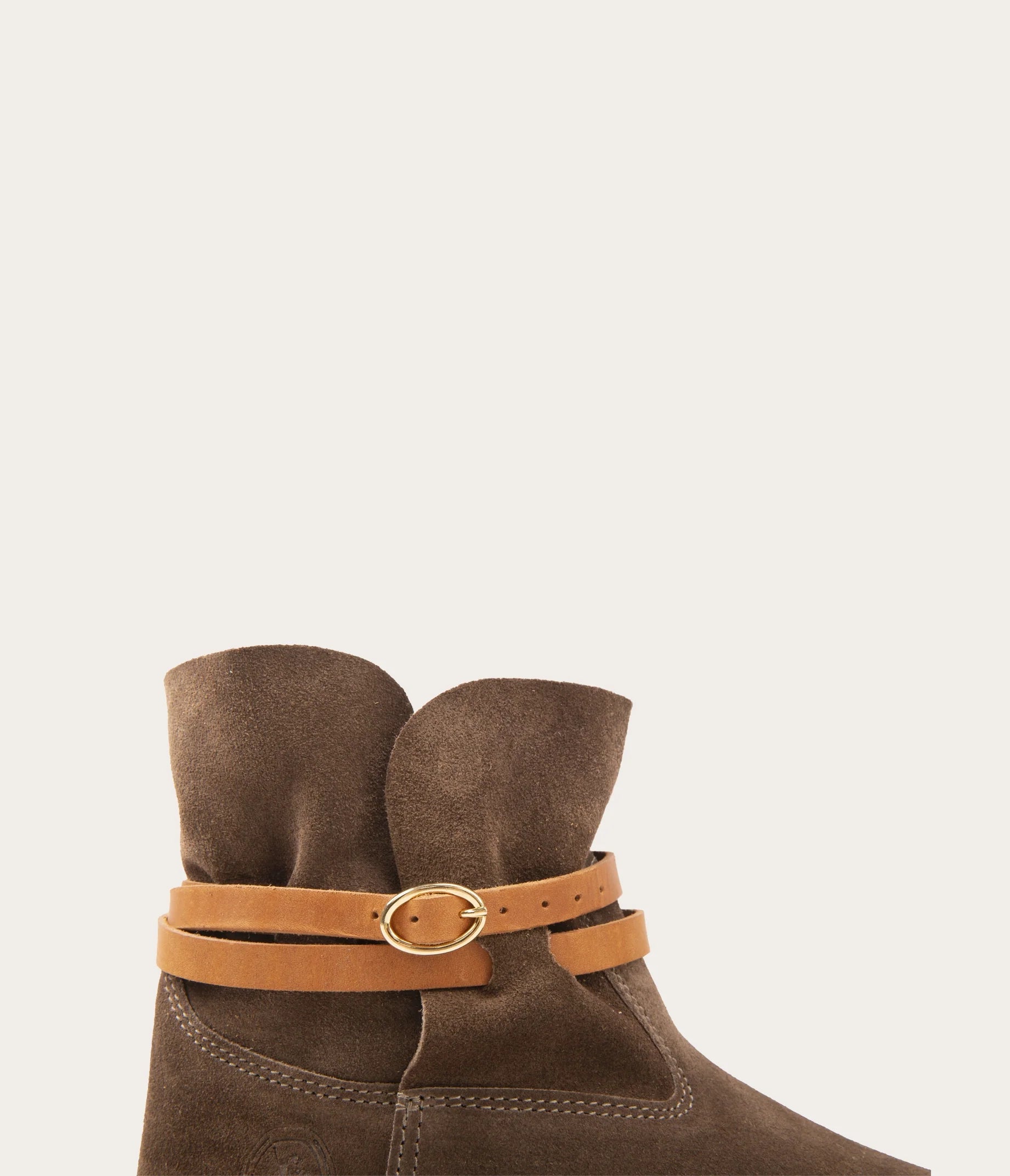 Chelby Bottine Velours Taupe
