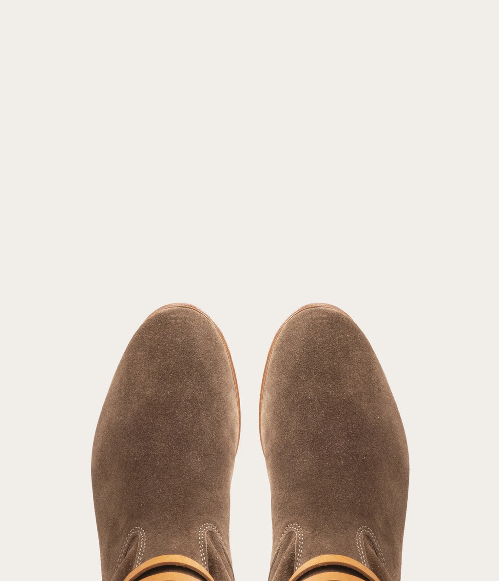 Chelby Bottine Velours Taupe