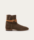 Chelby Bottine Velours Taupe