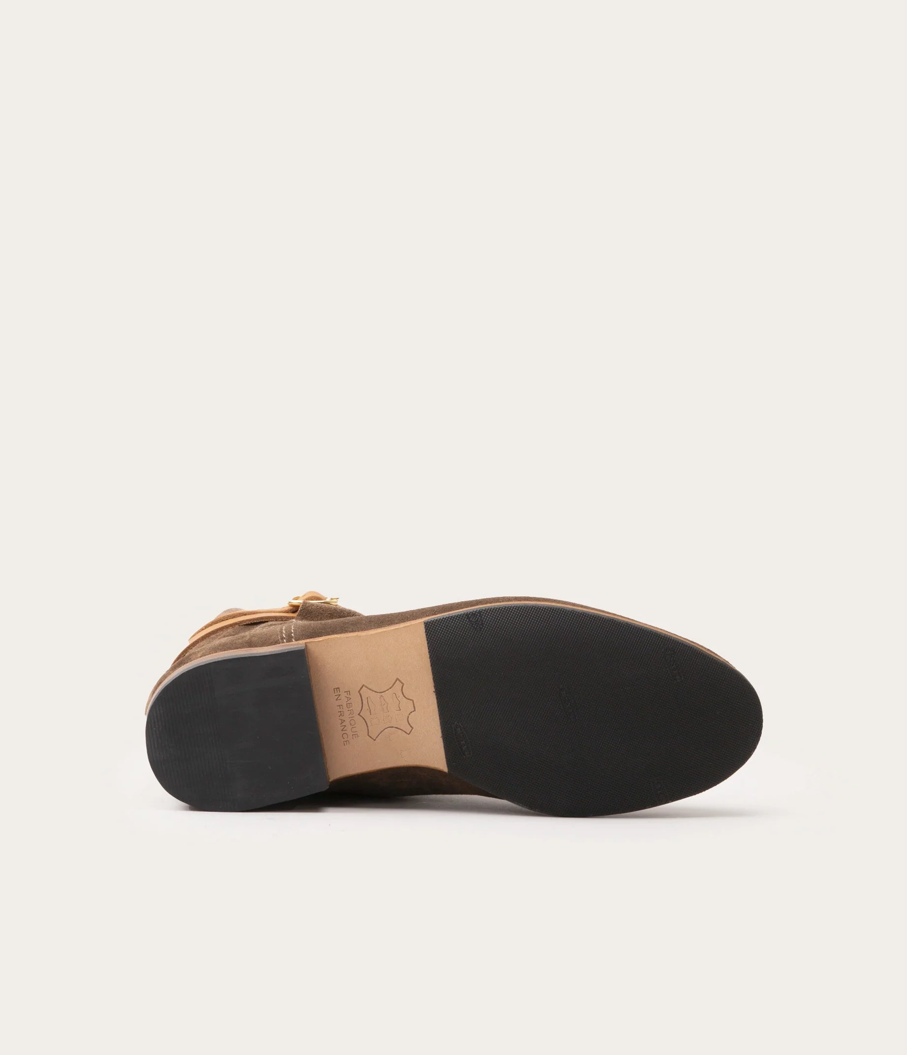 Chelby Bottine Velours Taupe