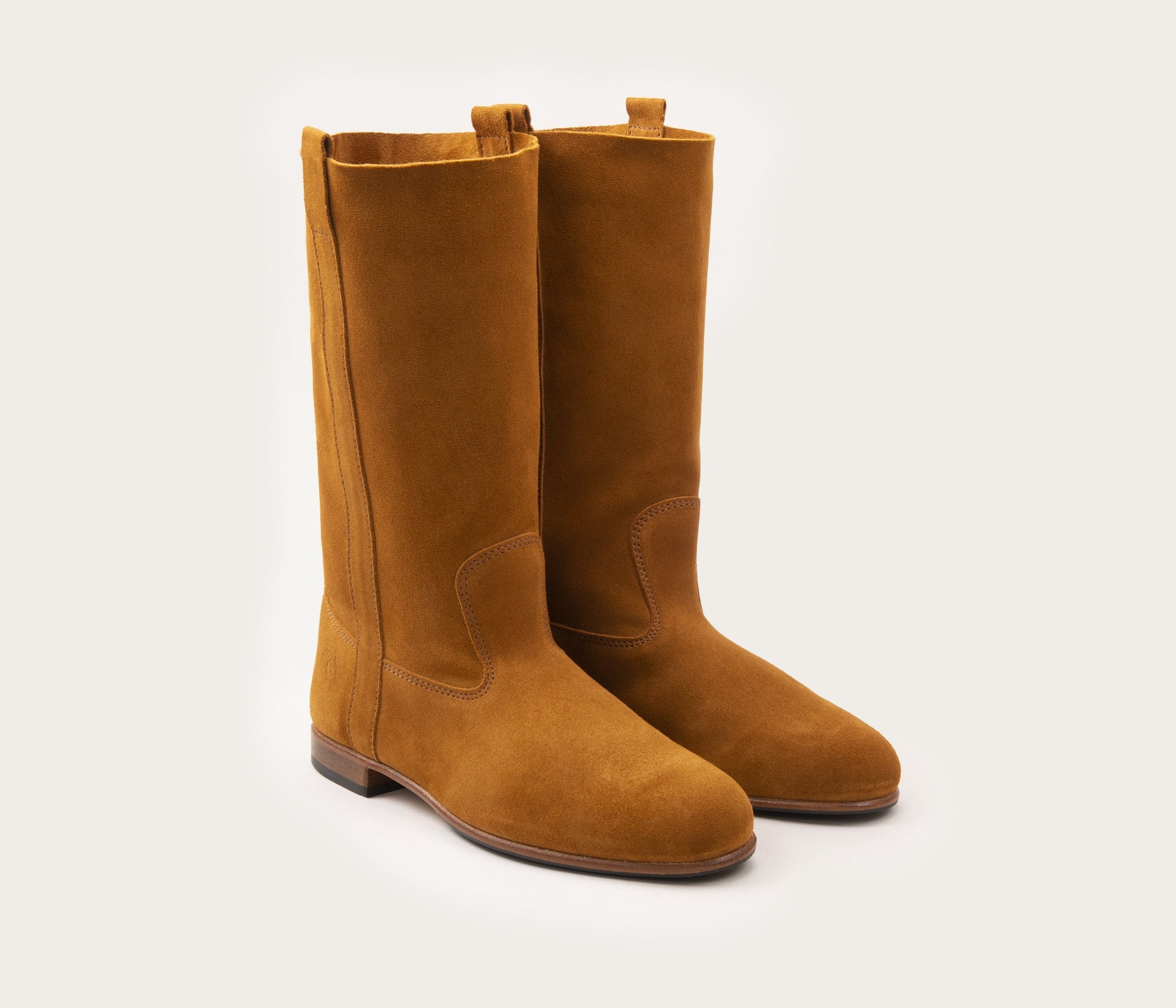 Ella Botte Velours Ecureuil - Prix Doux
