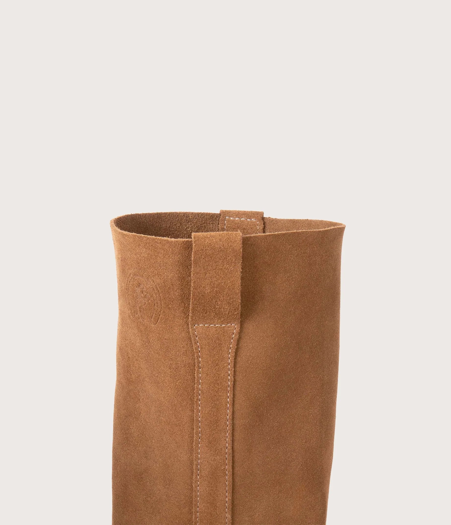 Elloa Botte Velours Havane