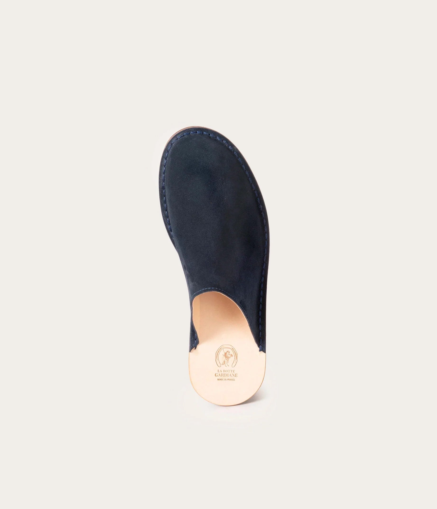 Estérel Mule Homme Velours Bleu