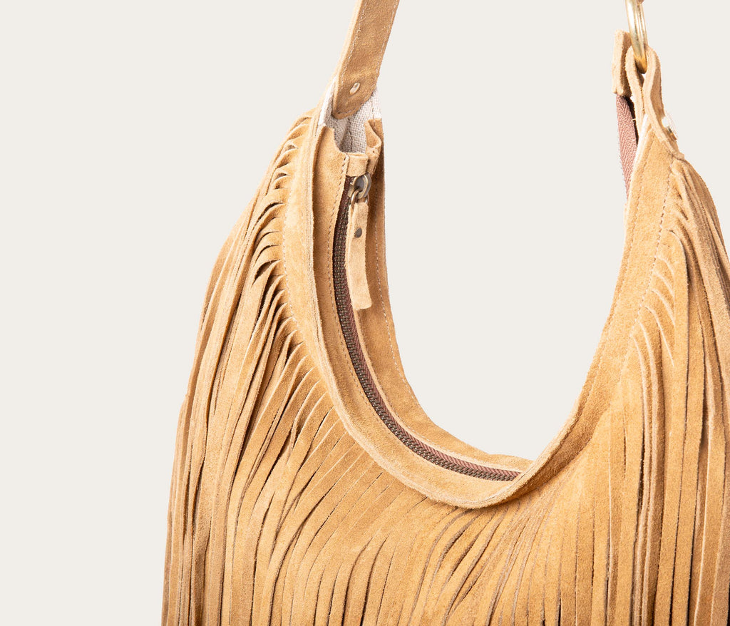 Sac Félix Velours Havane