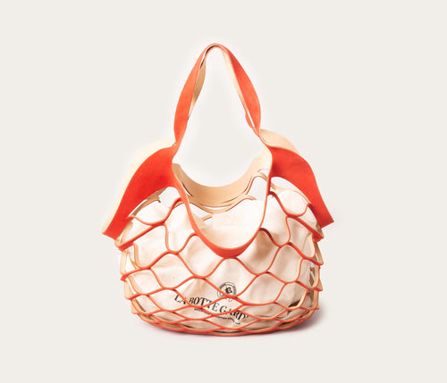 Sac Filet Velours Corail  - Prix Doux