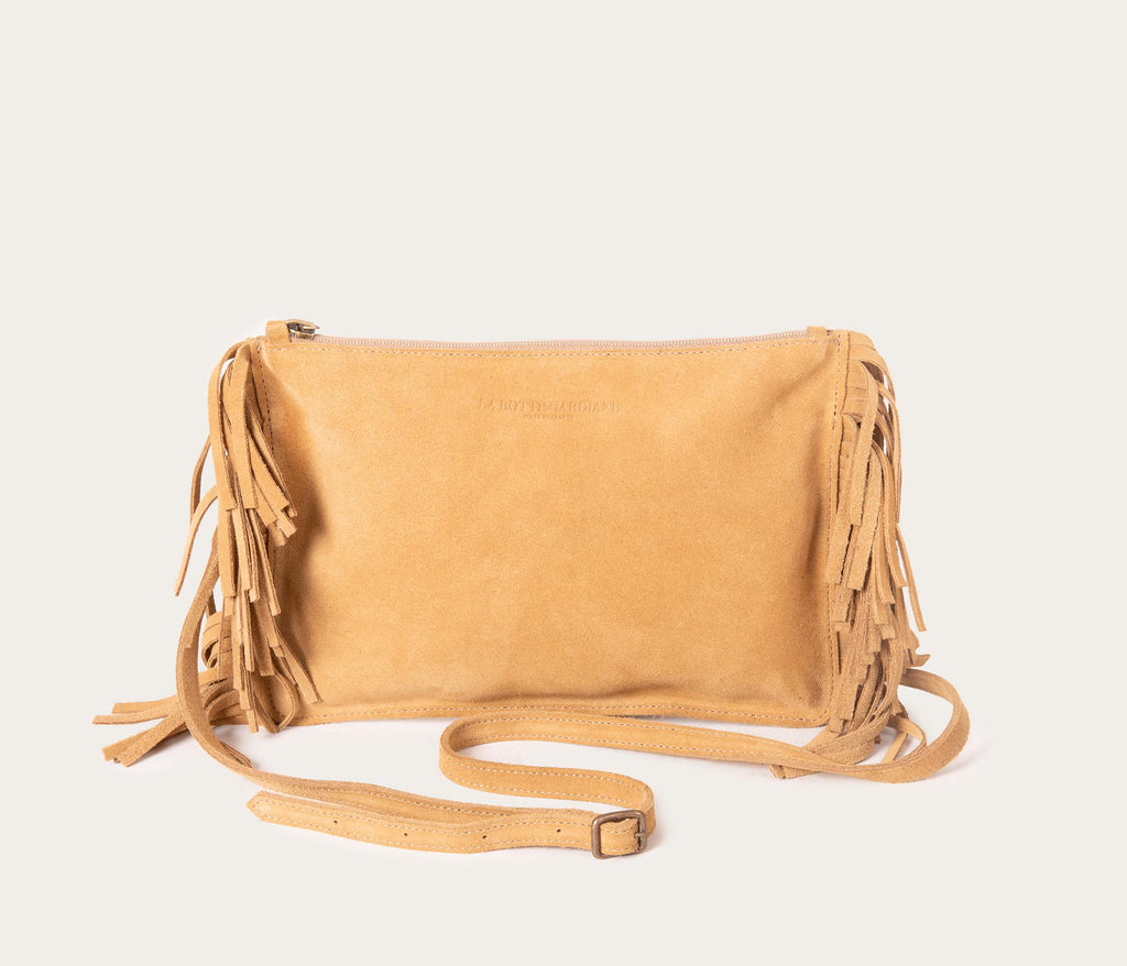 Sac Flo Velours Havane