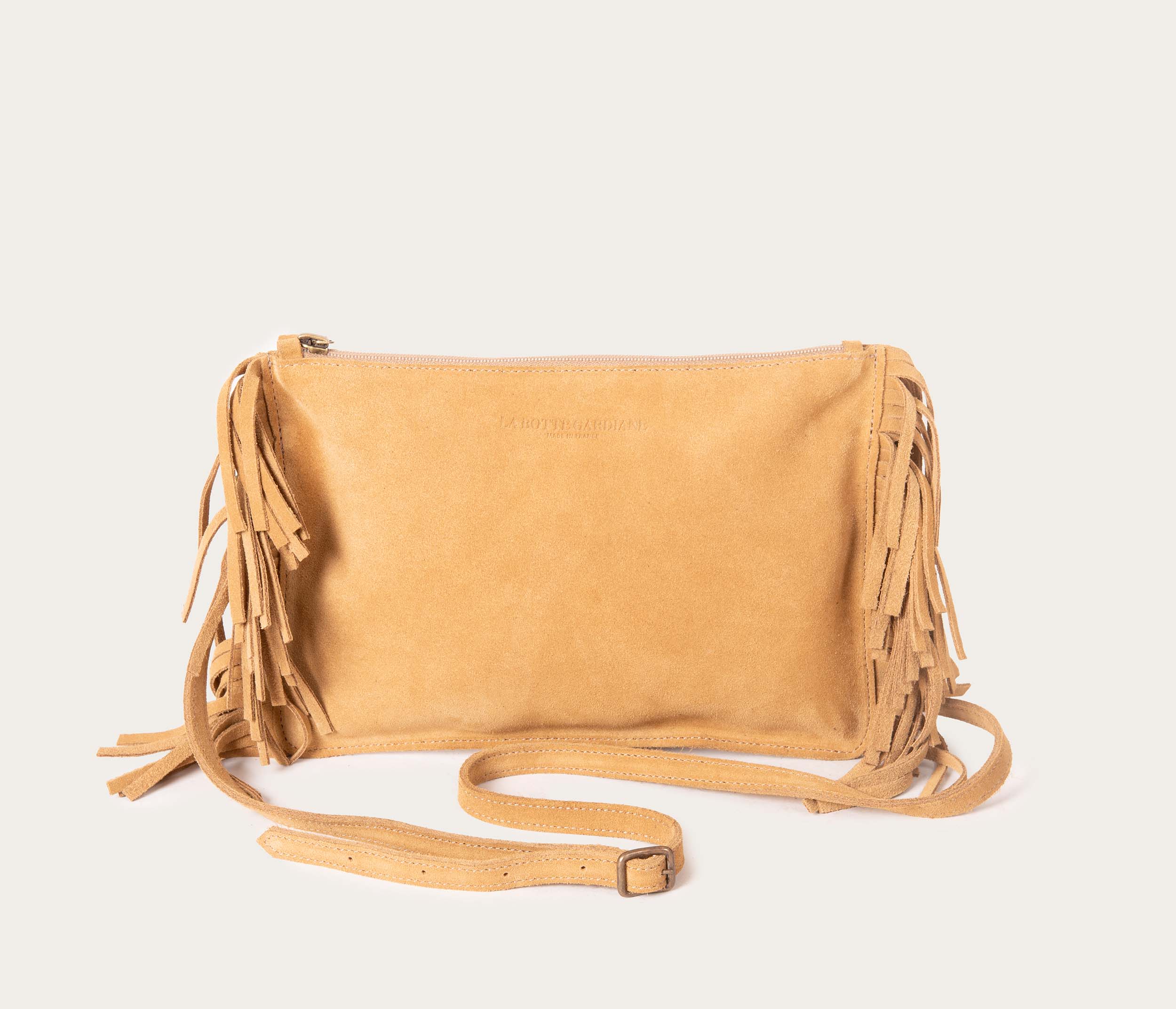 Sac Flo Velours Havane