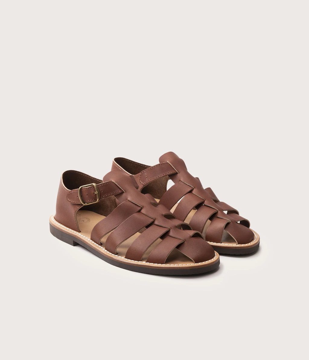 Géronimo Sandale Homme Marron