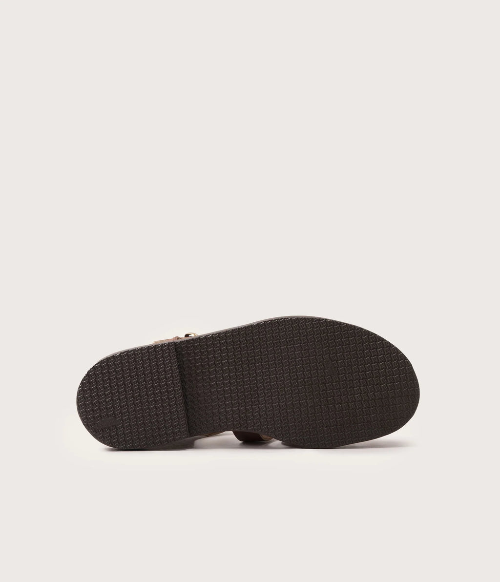 Géronimo Sandale Homme Marron