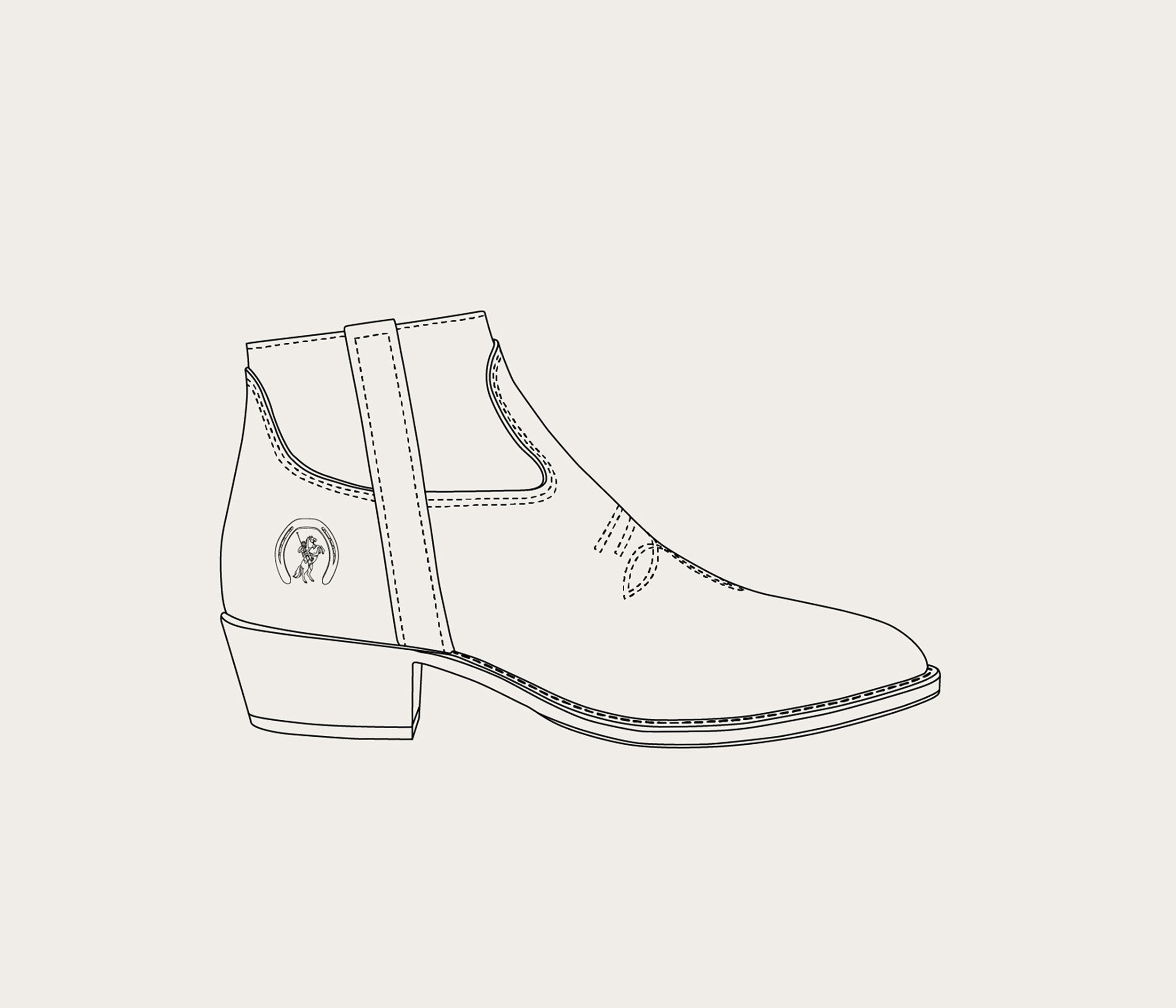 Gil Tiag Bottine Personnalisable - Archive