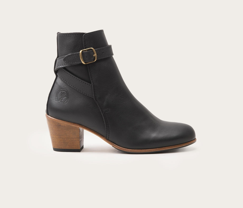 Jaipur Bottine Souple Noir - Prix Doux