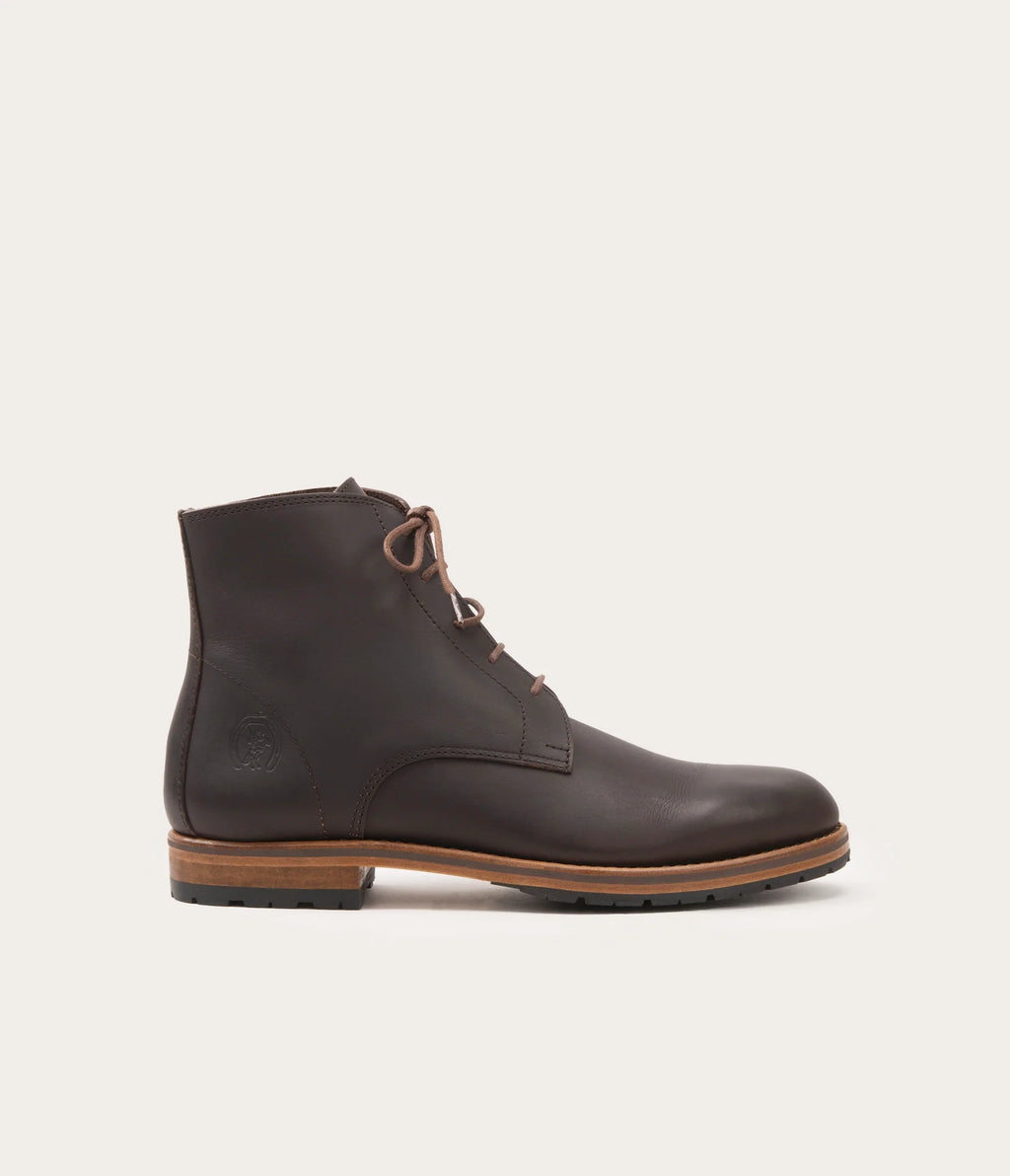 Jules Bottine Homme Café Patins crantés