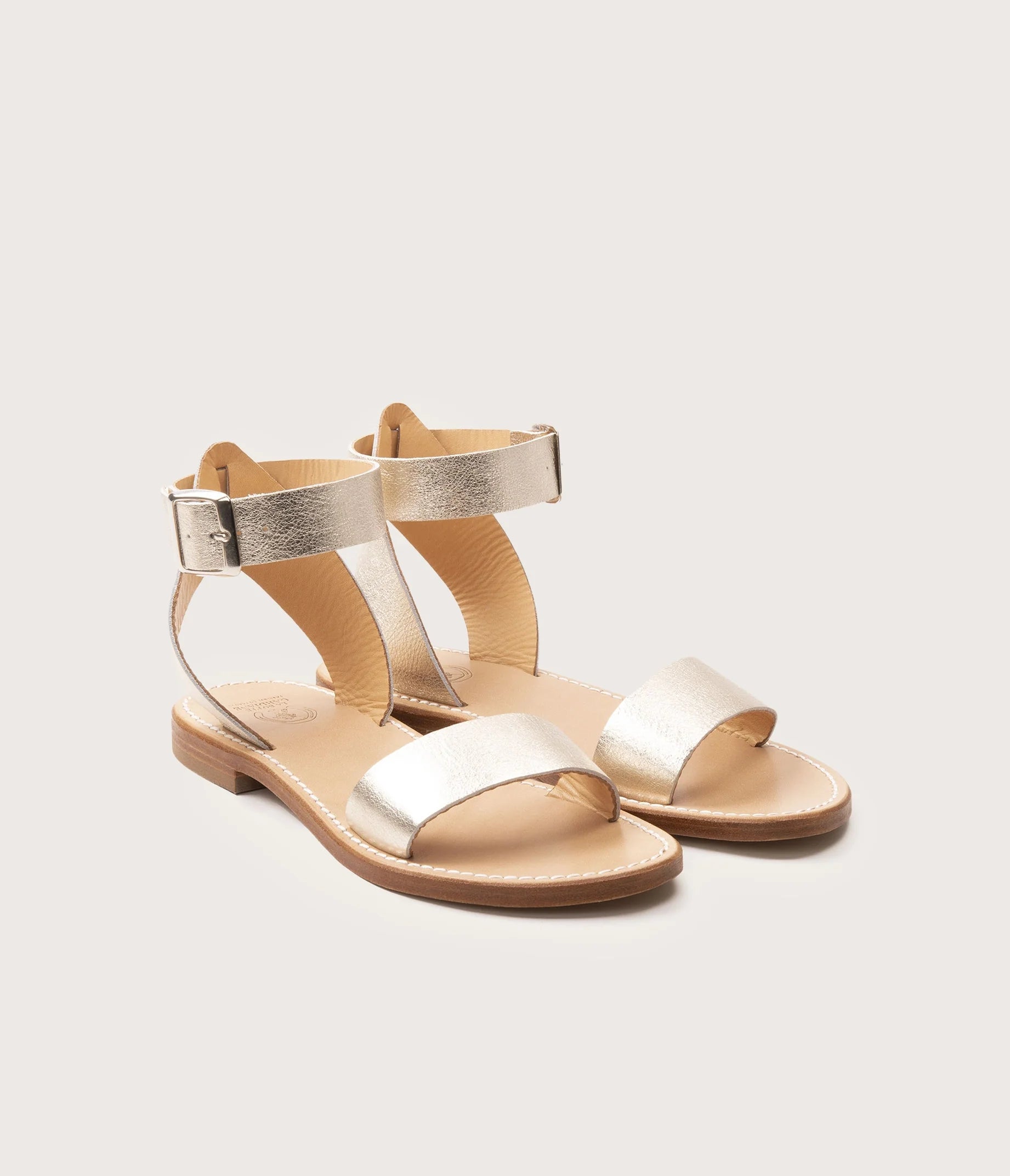 Mage Sandale Femme Champagne