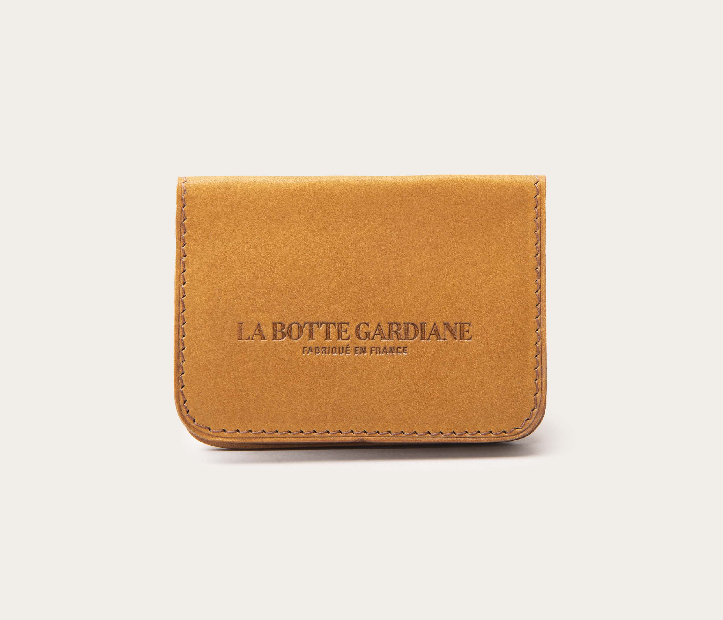 Porte-carte double Naturel