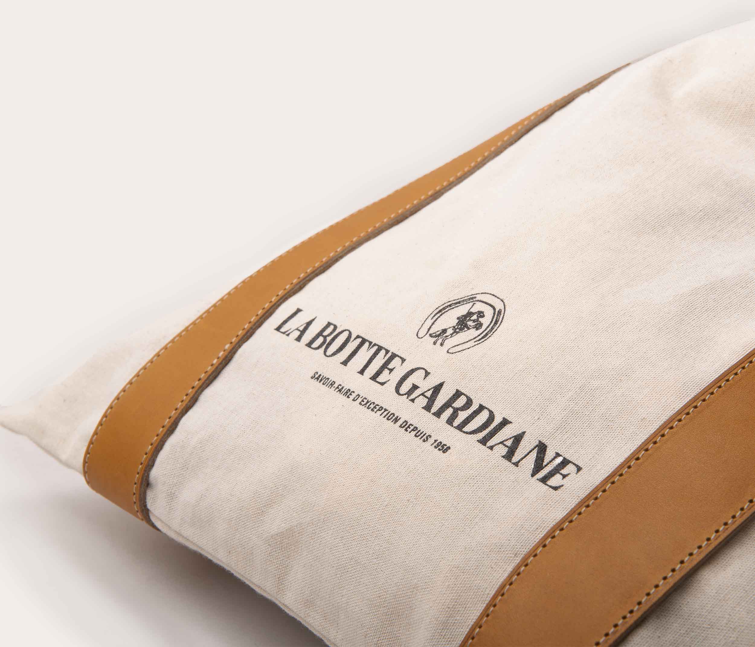 Tote bag Coton & Cuir chêne