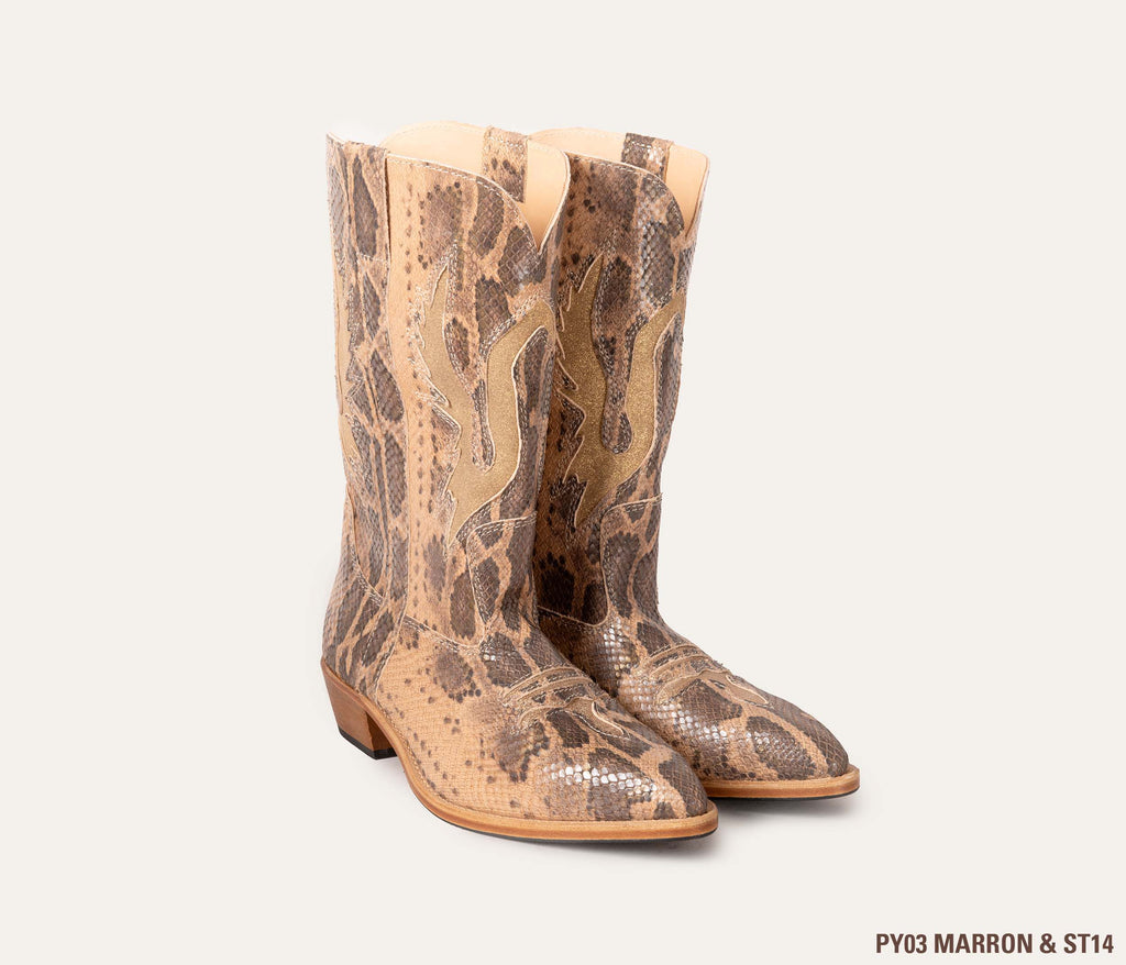 Santiago Incrustation Botte Personnalisable