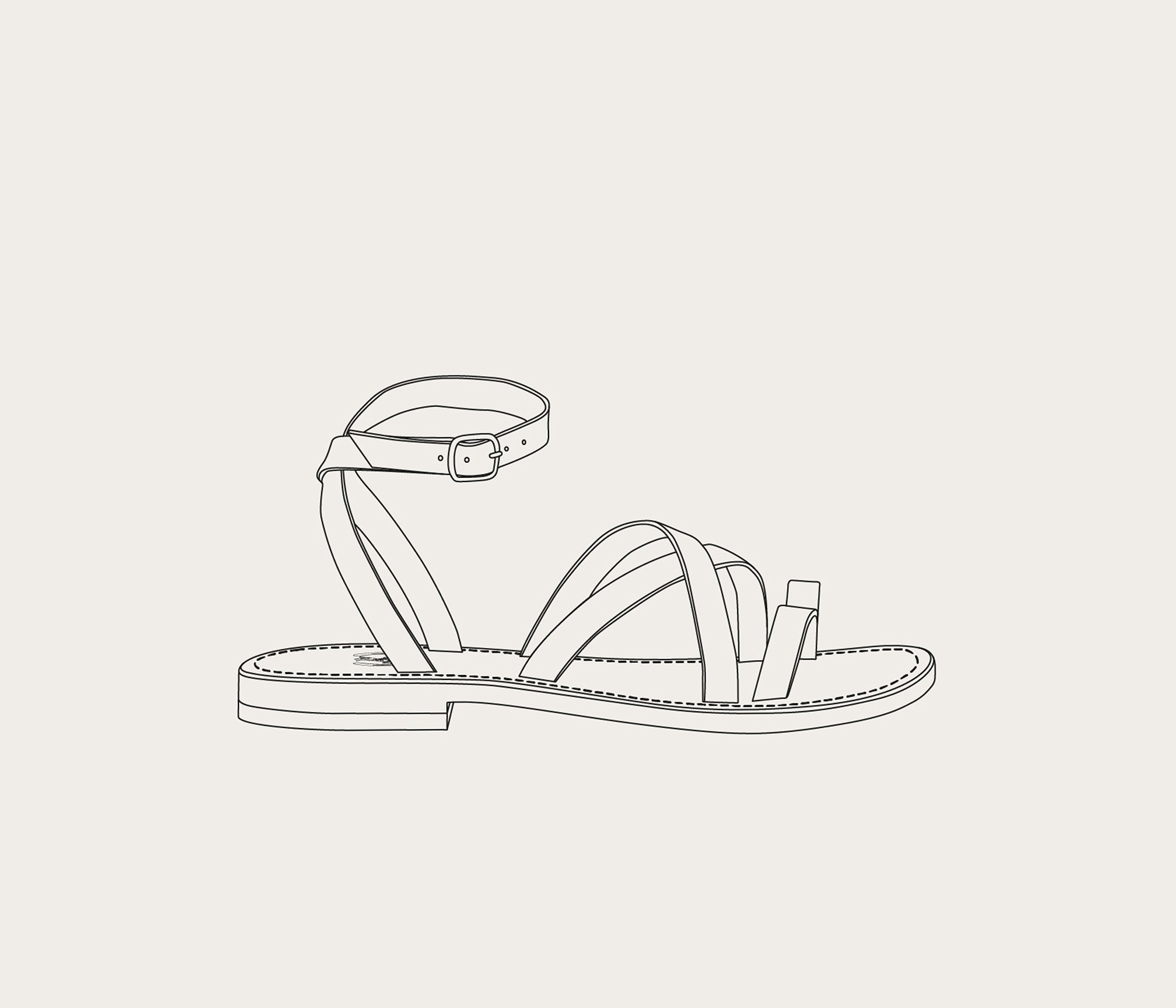 Sauve Sandale Personnalisable