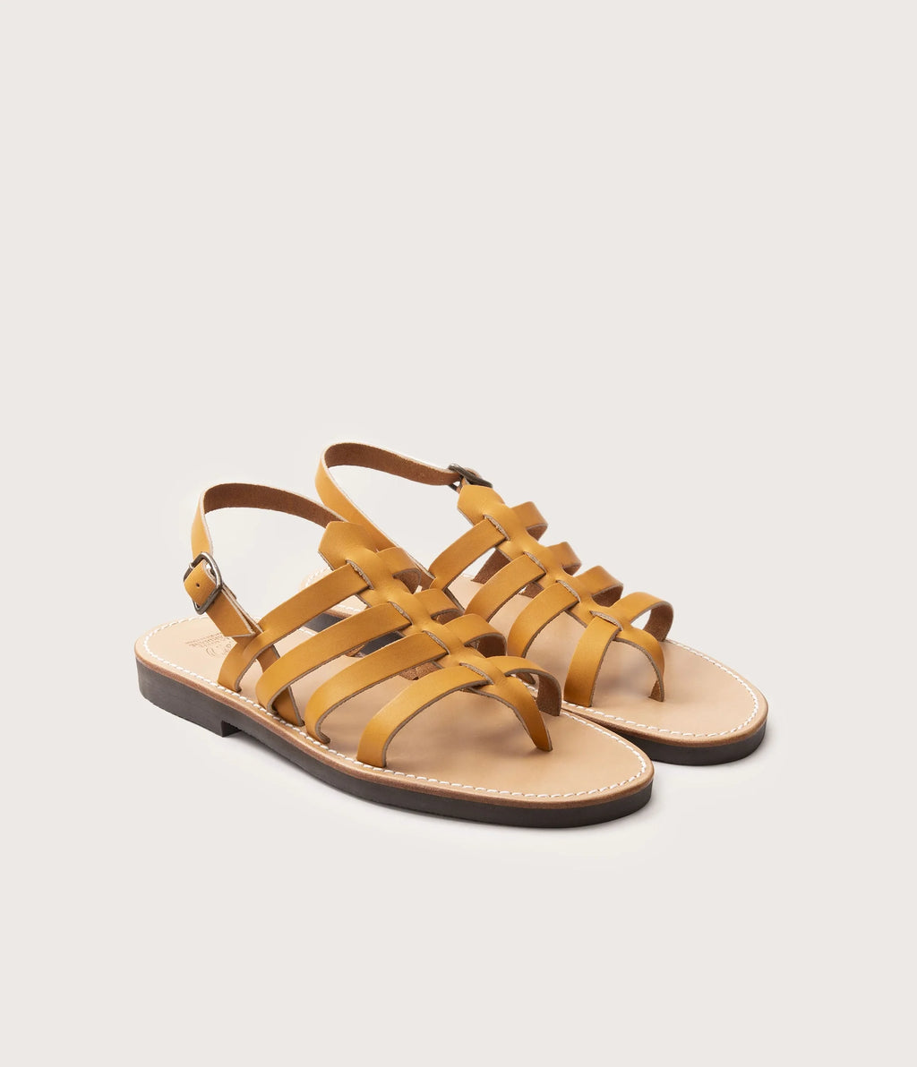 Tropéziennes Sandale Homme Naturel