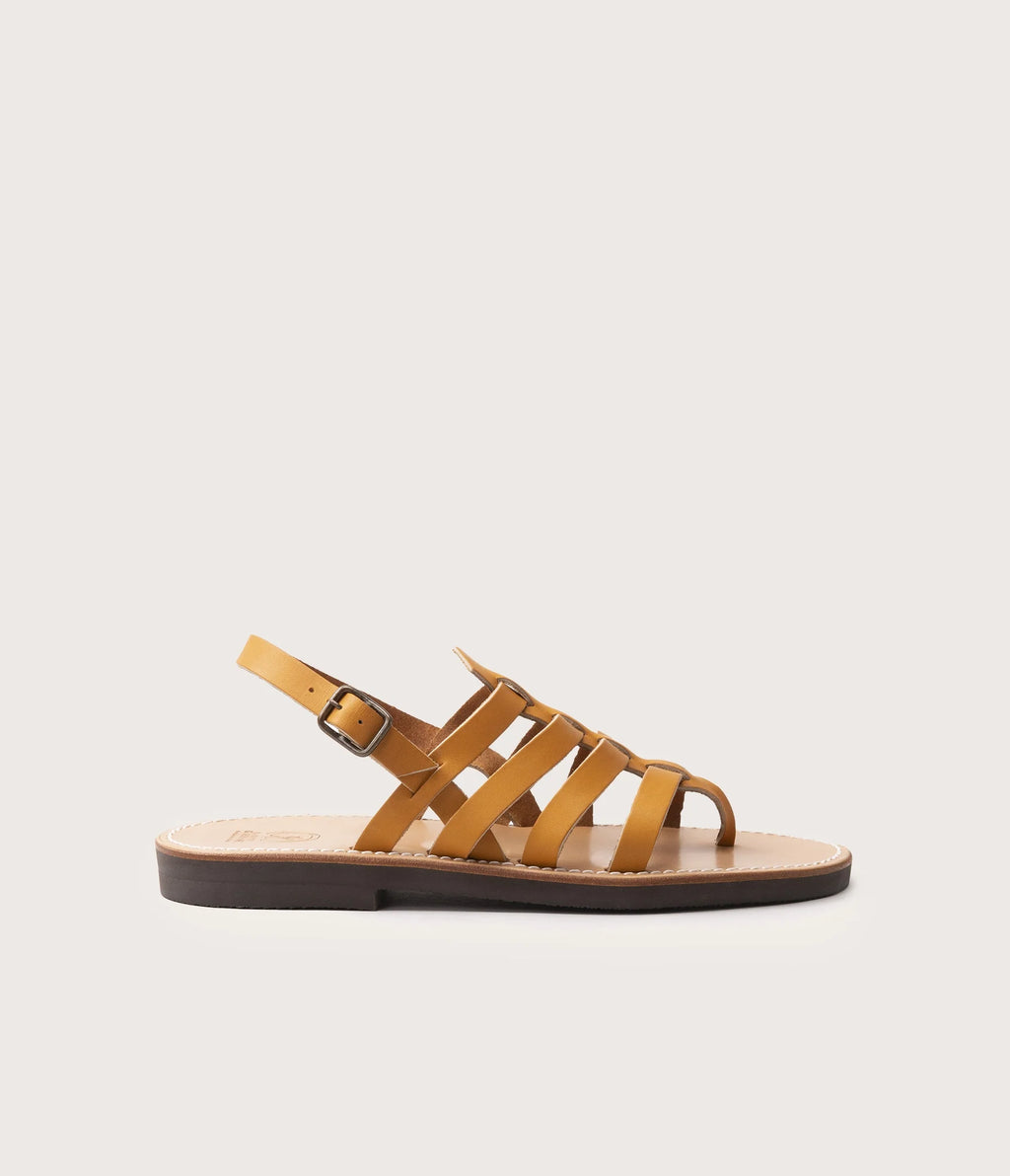 Tropéziennes Sandale Homme Naturel