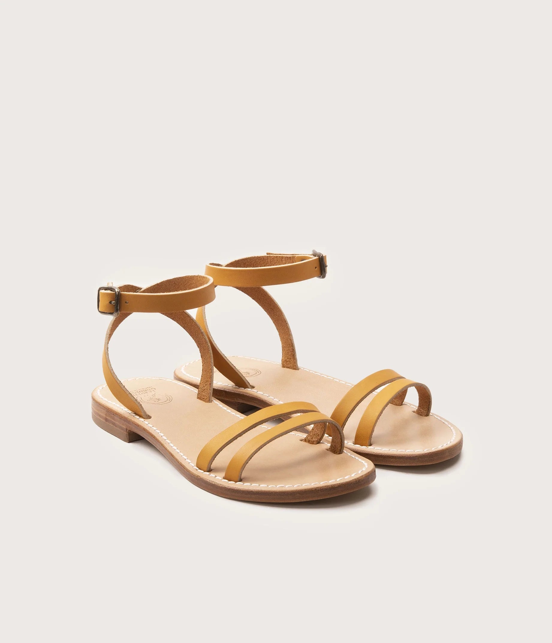 Voltaire Sandale Femme Naturel