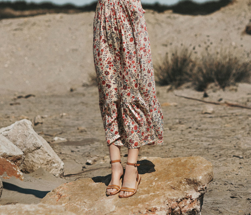 Voltaire Sandale Femme Naturel
