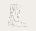 Western Botte Personnalisable