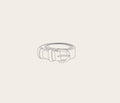 Ceinture 25mm Personnalisable