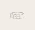 Ceinture 35mm Personnalisable