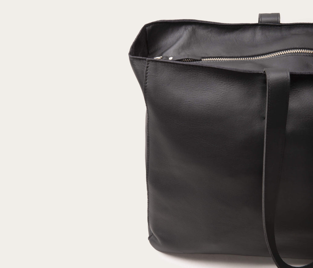 Sac Cabas Souple Noir