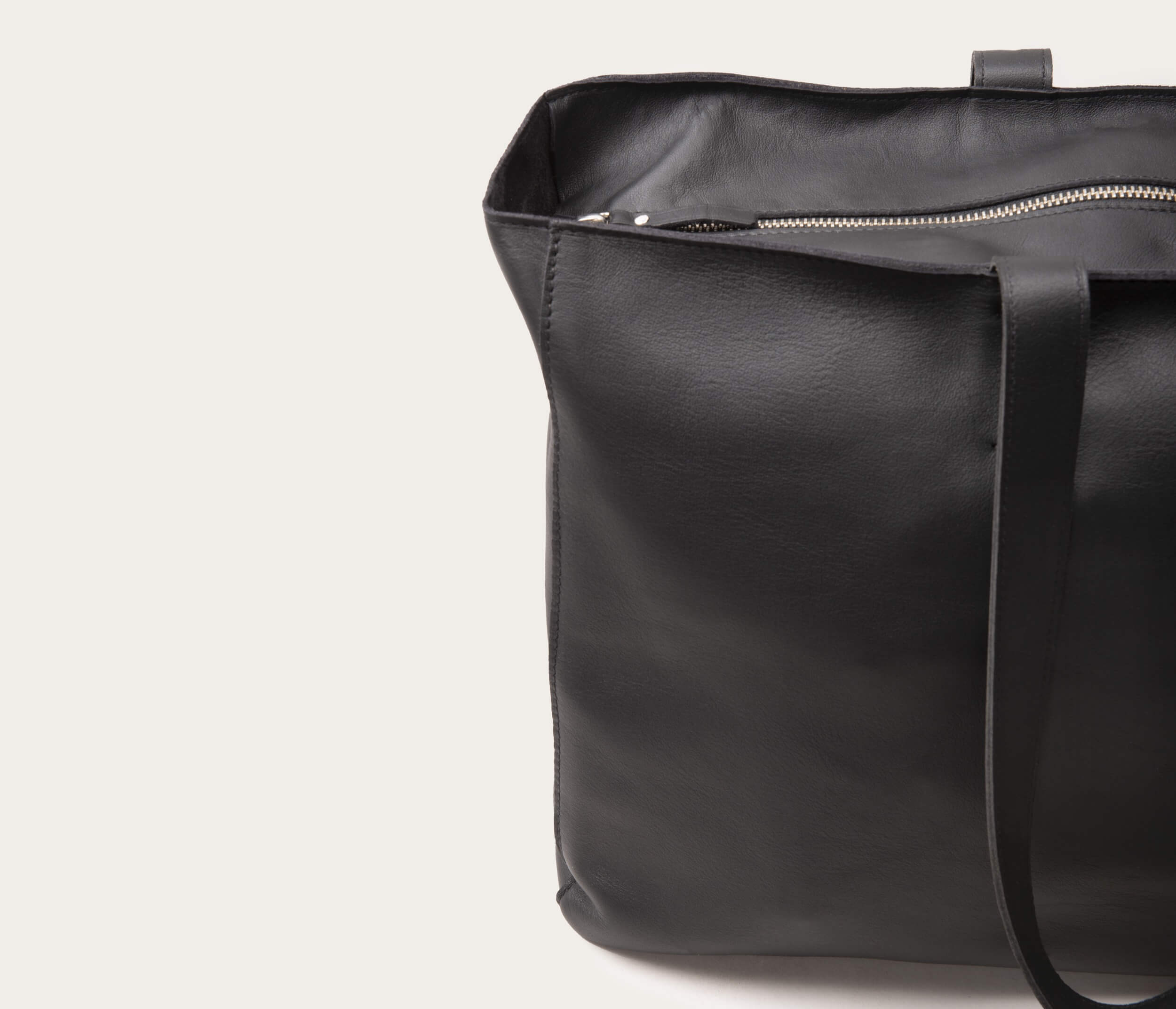 Sac Cabas Souple Noir